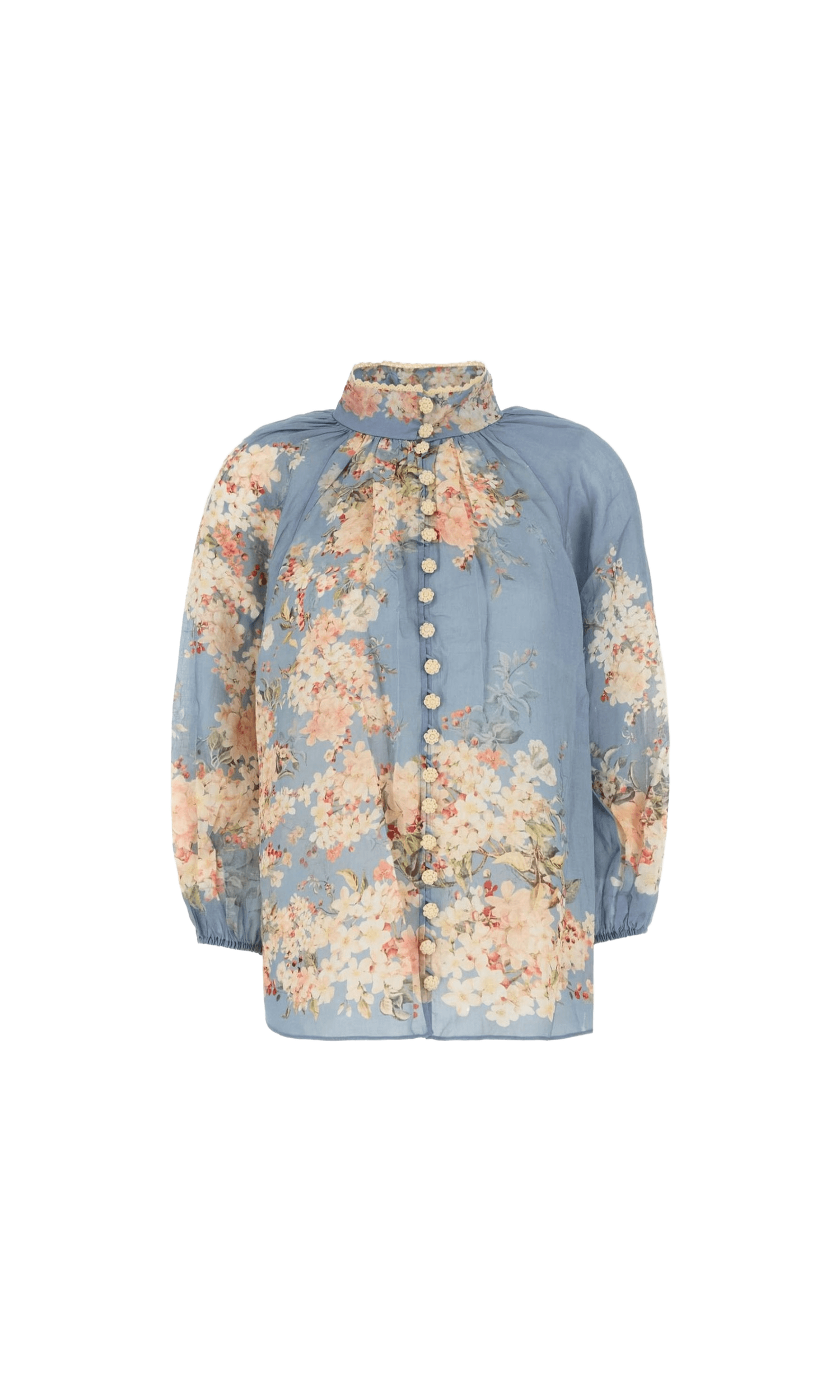 Zimmermann Clear Blue Shirt Glam Steals