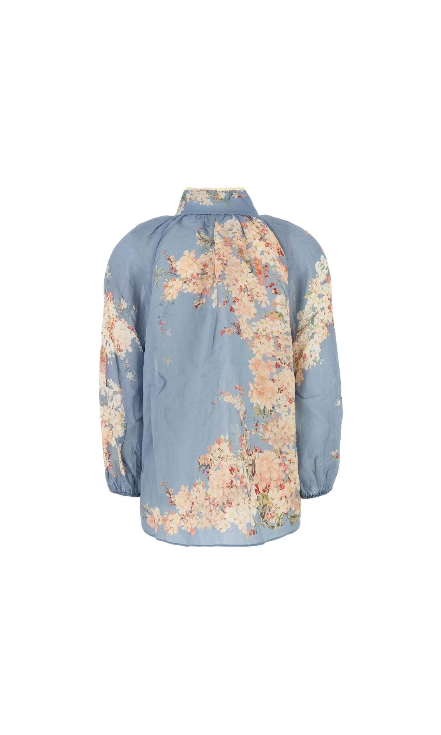 Zimmermann Clear Blue Shirt Glam Steals