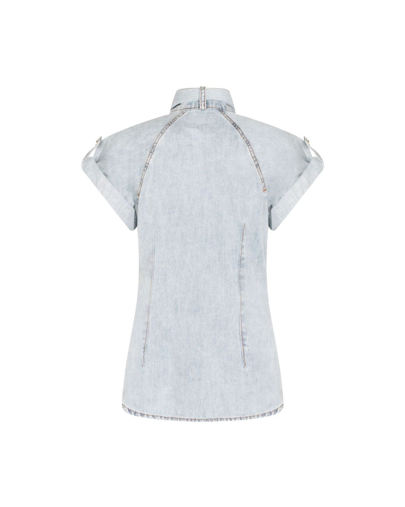 Zimmermann Clear Blue Shirt Glam Steals