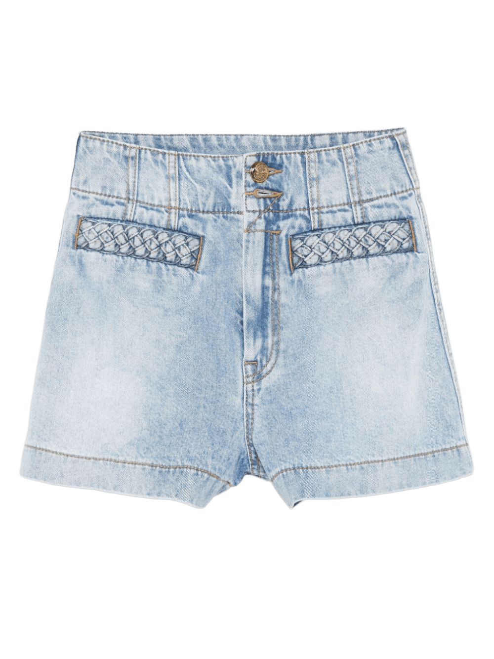 Zimmermann Clear Blue Shorts Glam Steals