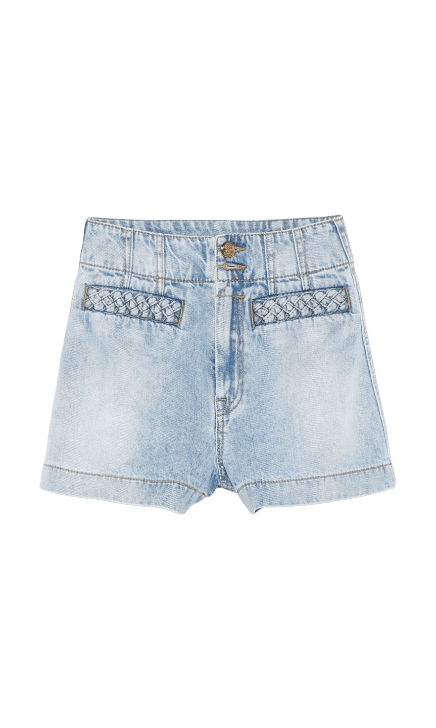 Zimmermann Clear Blue Shorts Glam Steals