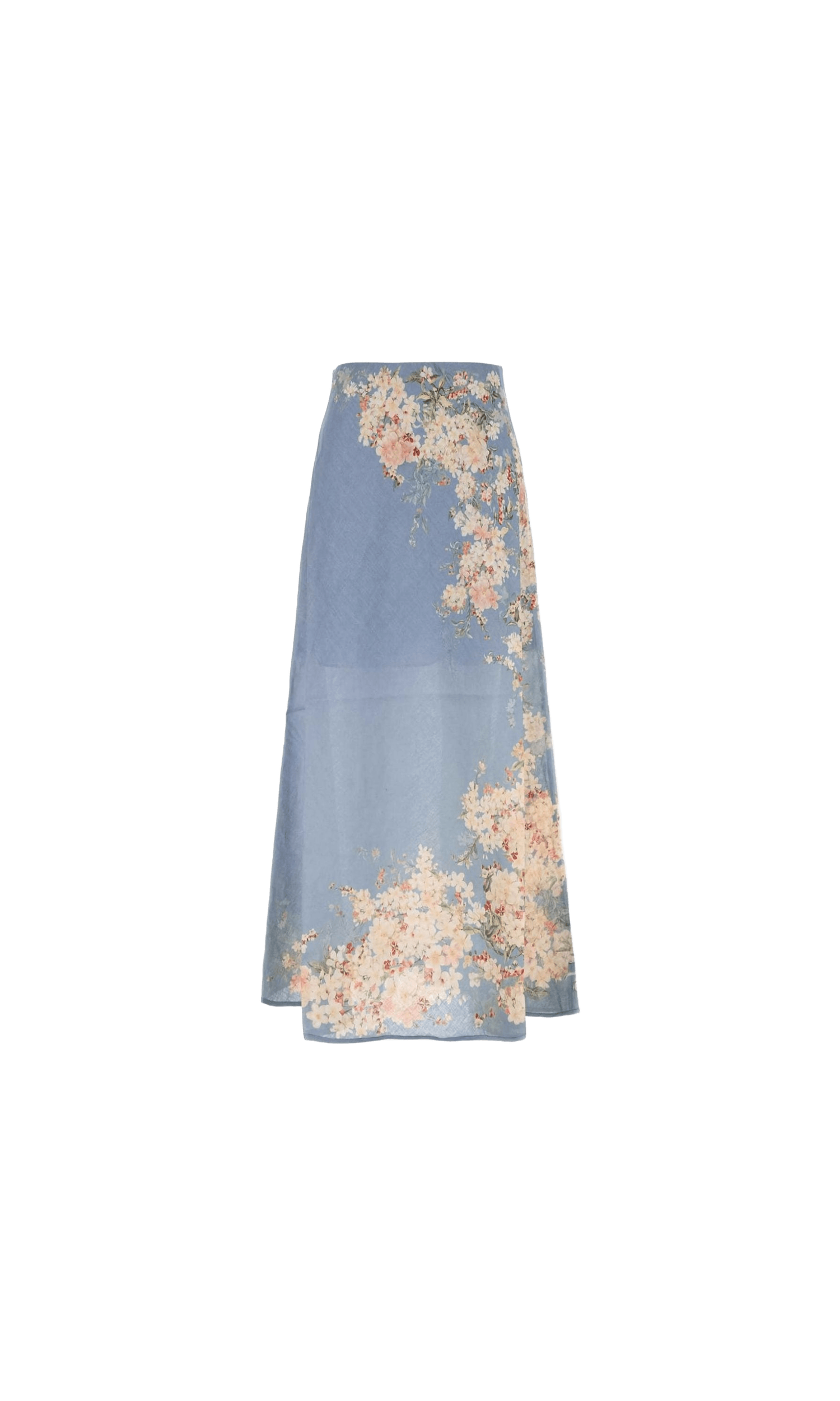 Zimmermann Clear Blue Skirt Glam Steals