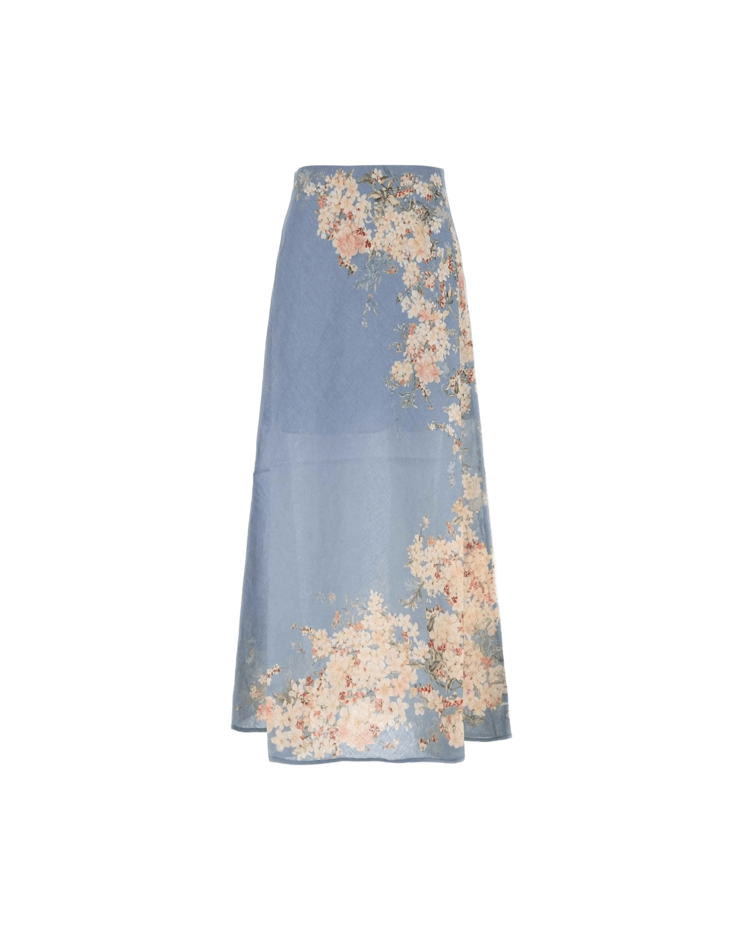Zimmermann Clear Blue Skirt Glam Steals