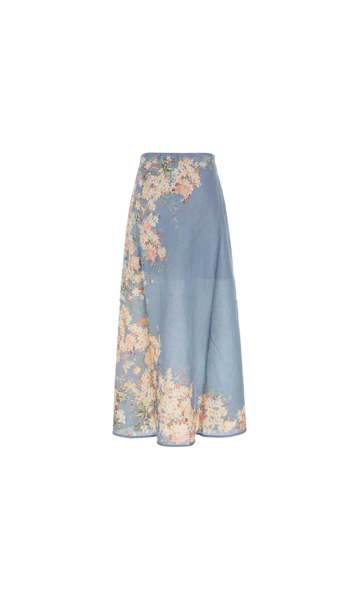 Zimmermann Clear Blue Skirt Glam Steals