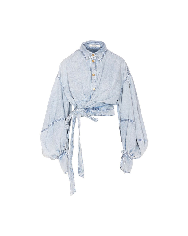 Zimmermann Clear Blue Top Glam Steals