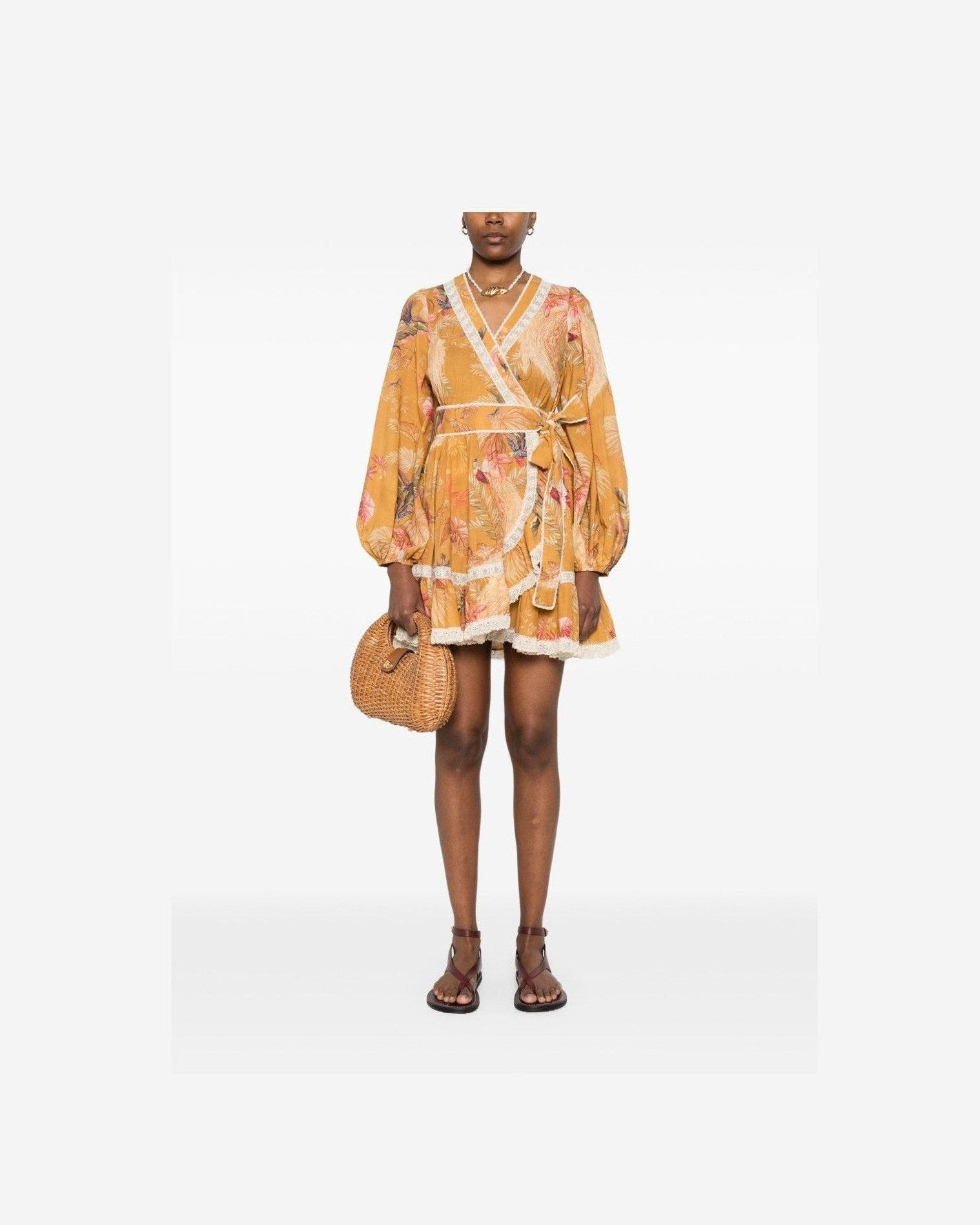 Zimmermann Dress Ochre Glam Steals