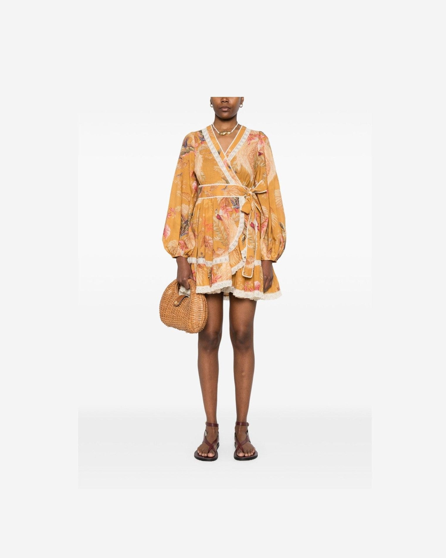 Zimmermann Dress Ochre Glam Steals