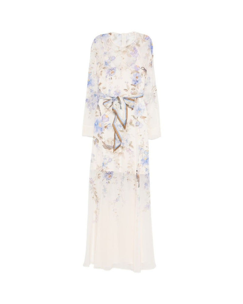 Zimmermann Luna Printed Long Dress Glam Steals