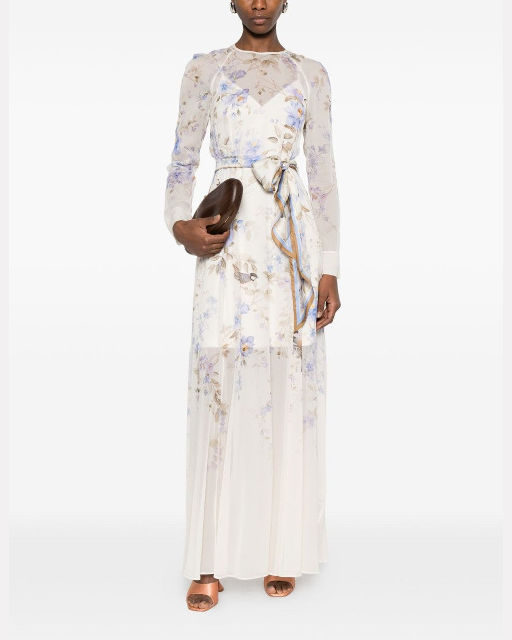 Zimmermann Luna Printed Long Dress Glam Steals