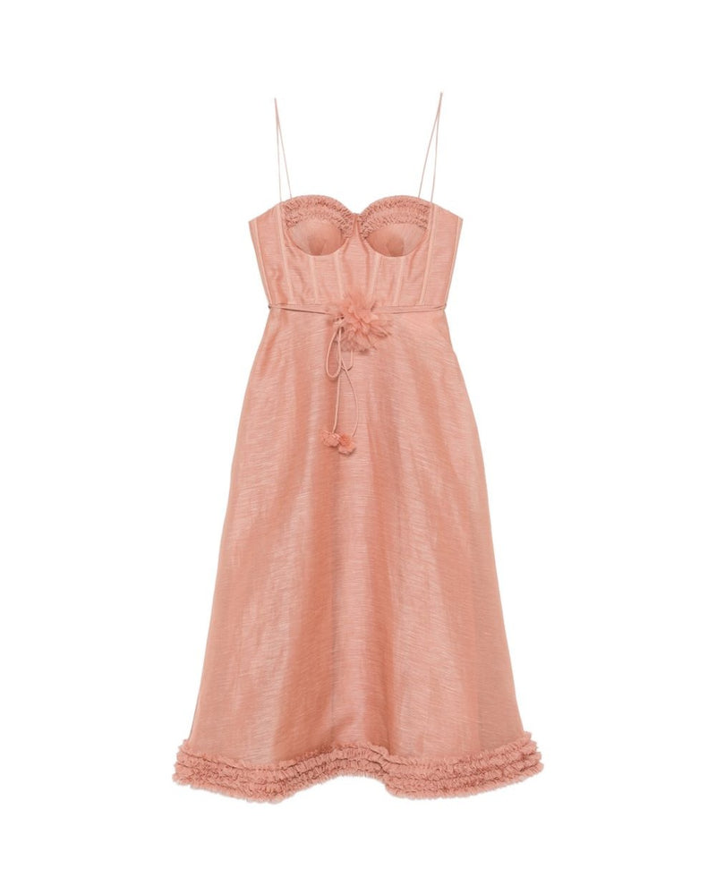Zimmermann Luna Midi Dress Glam Steals