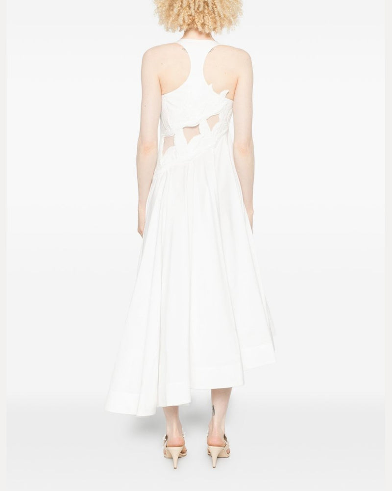 Zimmermann Luna Cotton Midi Dress Glam Steals