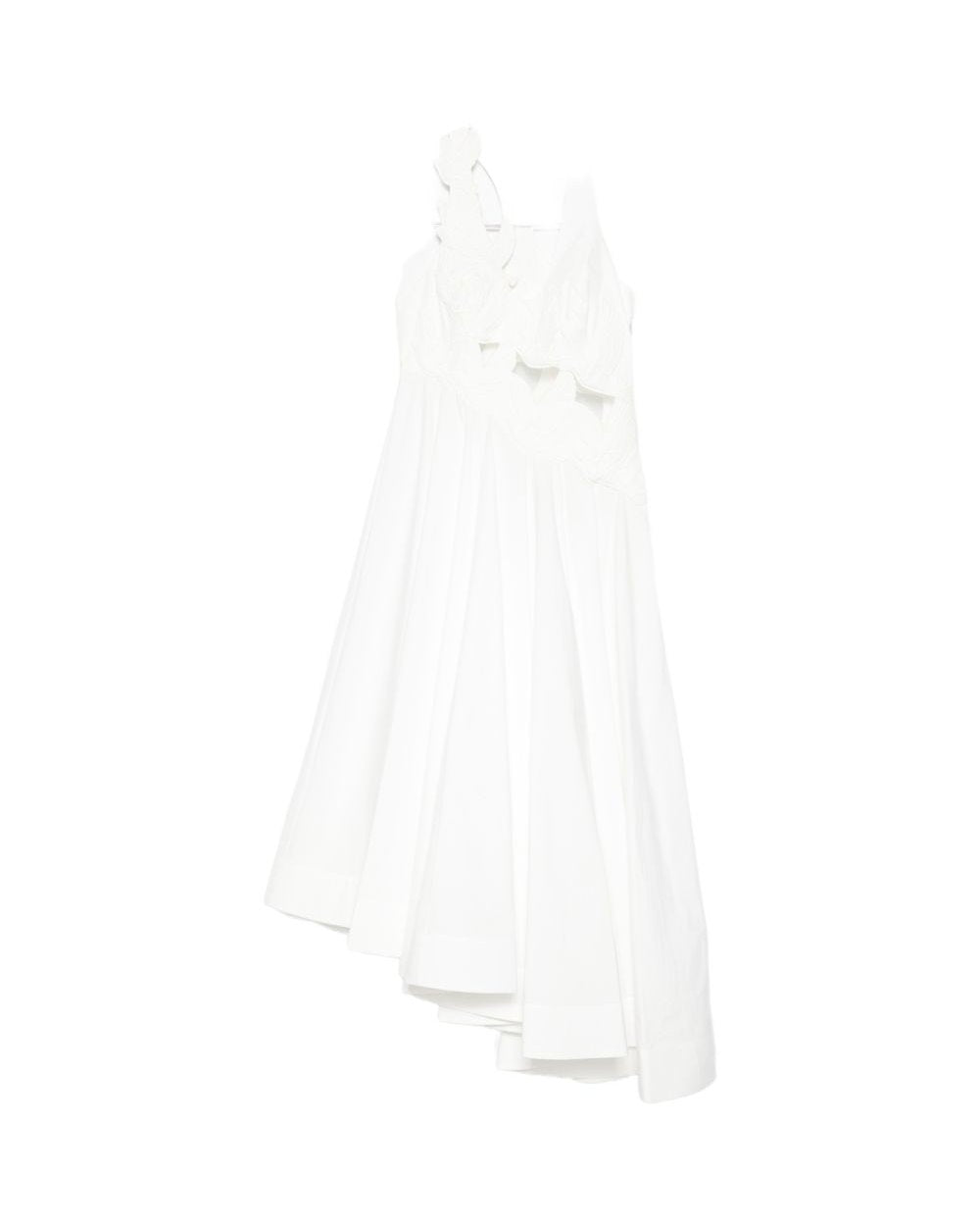 Zimmermann Luna Cotton Midi Dress Glam Steals