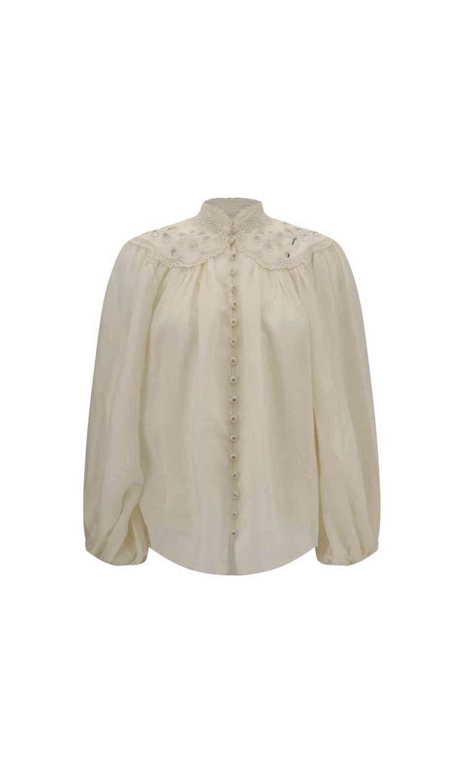 Zimmermann Embroidered Coco Blouse Glam Steals