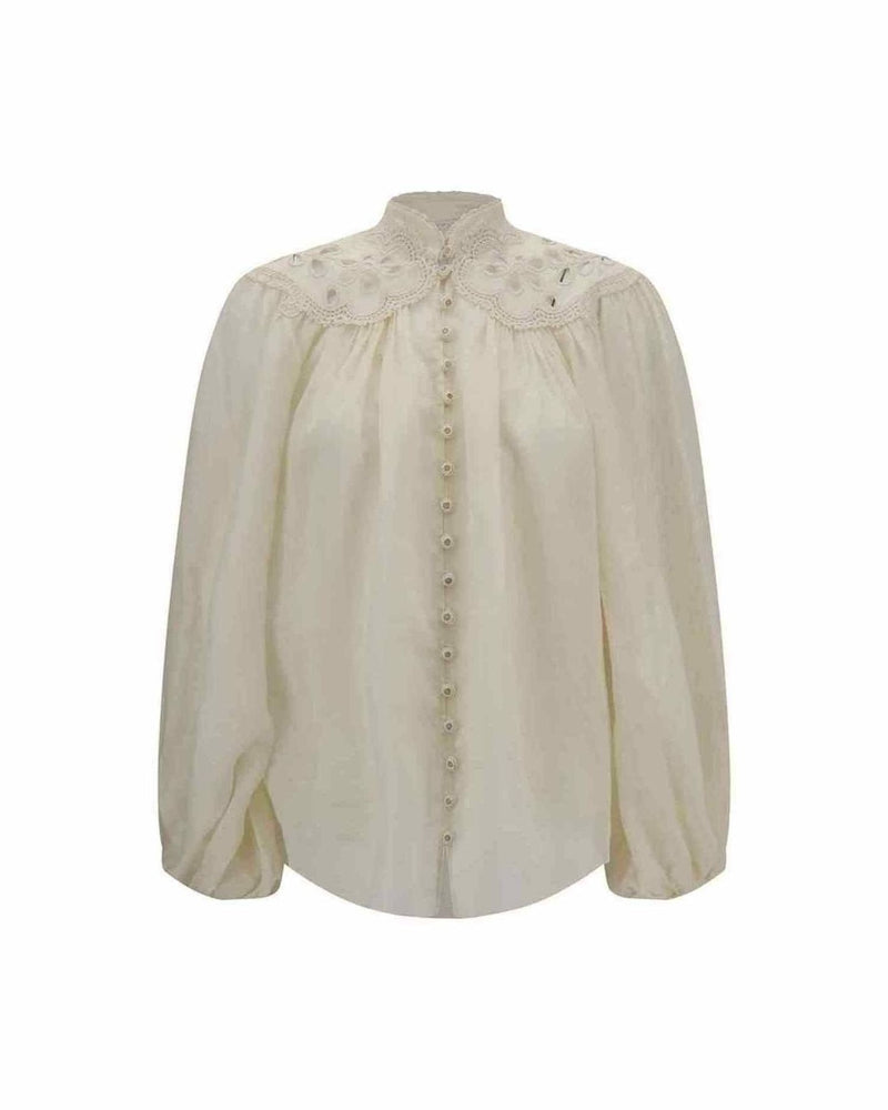 Zimmermann Embroidered Coco Blouse Glam Steals
