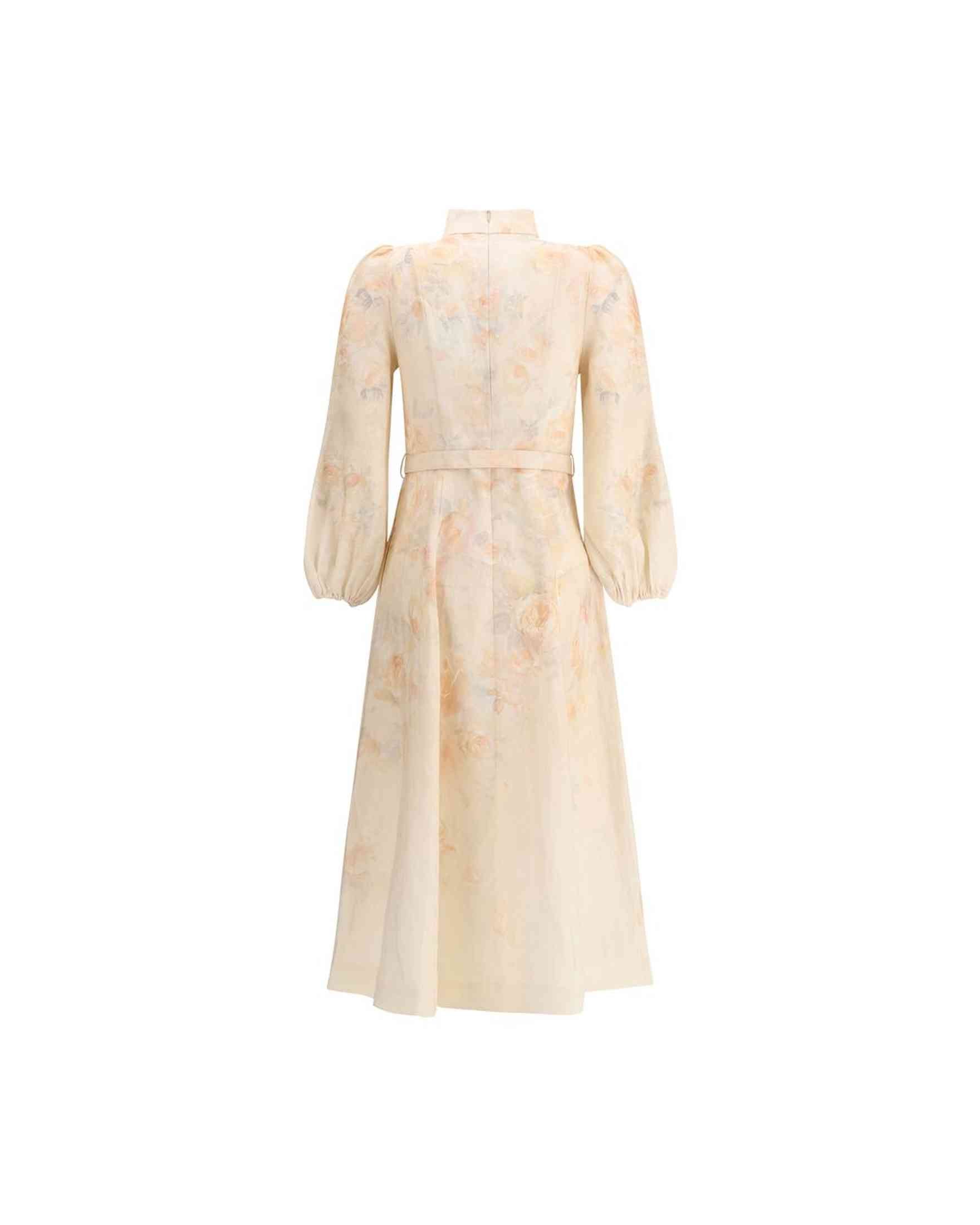 Zimmermann Floral Long Dres Glam Steals
