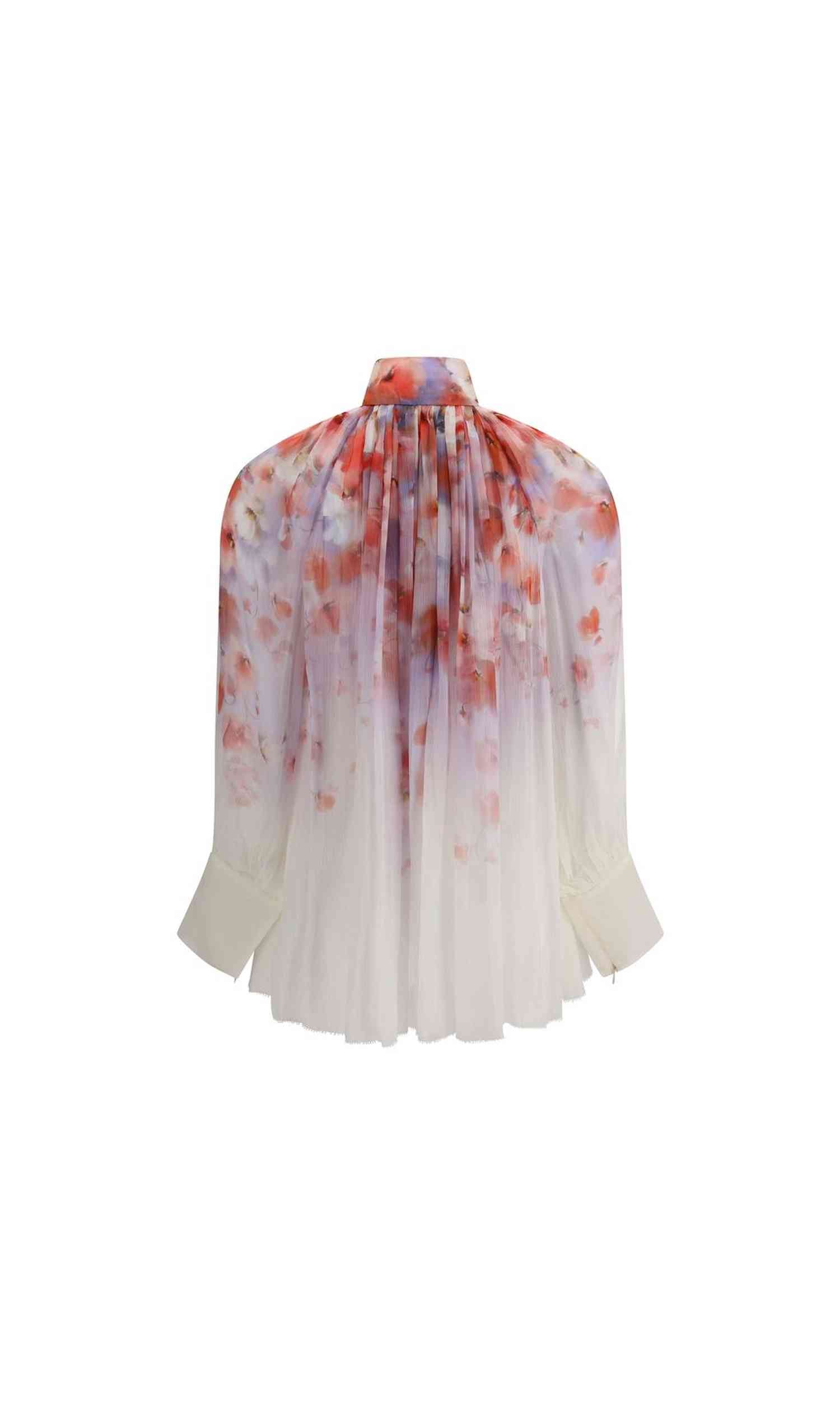 Zimmermann Floral Print Crush Blouse Glam Steals