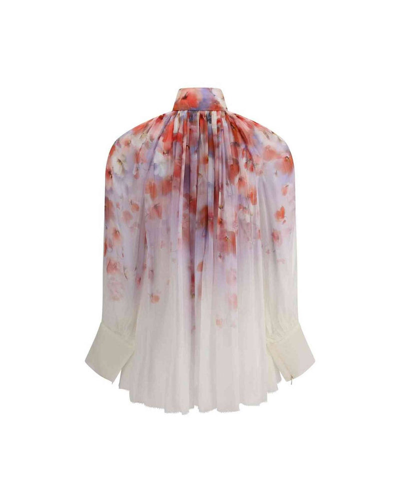 Zimmermann Floral Print Crush Blouse Glam Steals