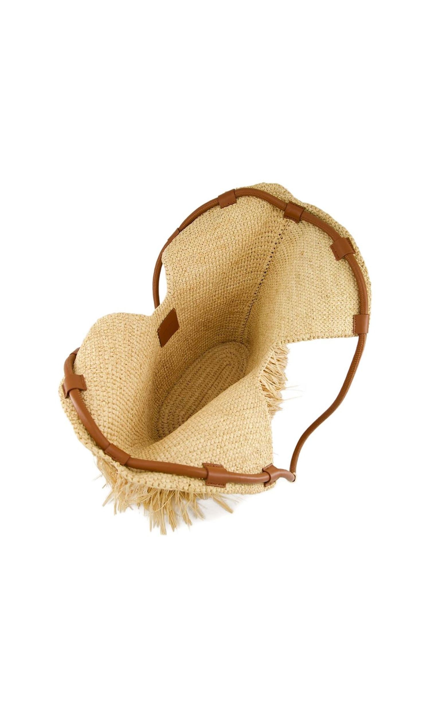 Zimmermann Goldentime Medium Raffia Tote Bag Glam Steals