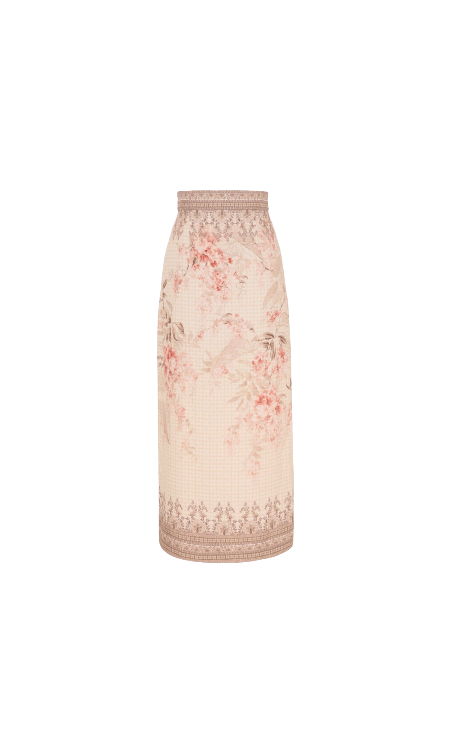 Zimmermann Illuminate Pencil Midi Skirt Glam Steals