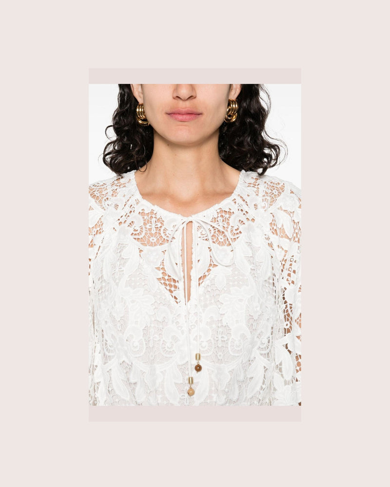 Zimmermann Ivory Dress Glam Steals