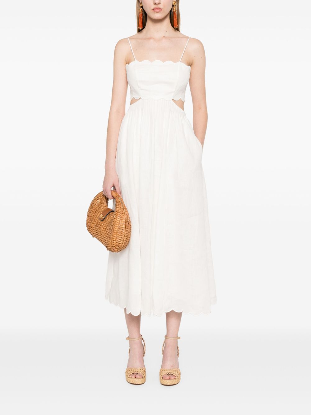 Zimmermann Ivory Dress Glam Steals