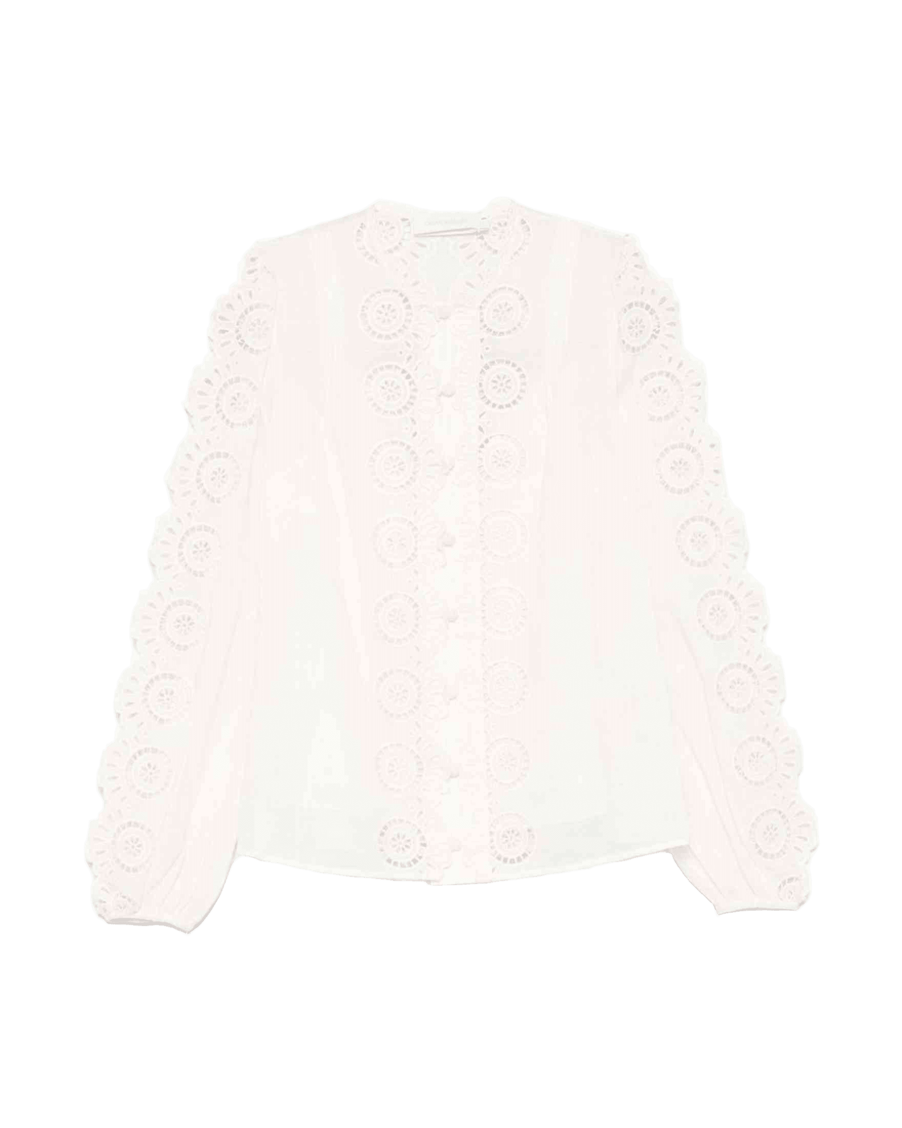 Zimmermann Ivory Shirt Glam Steals