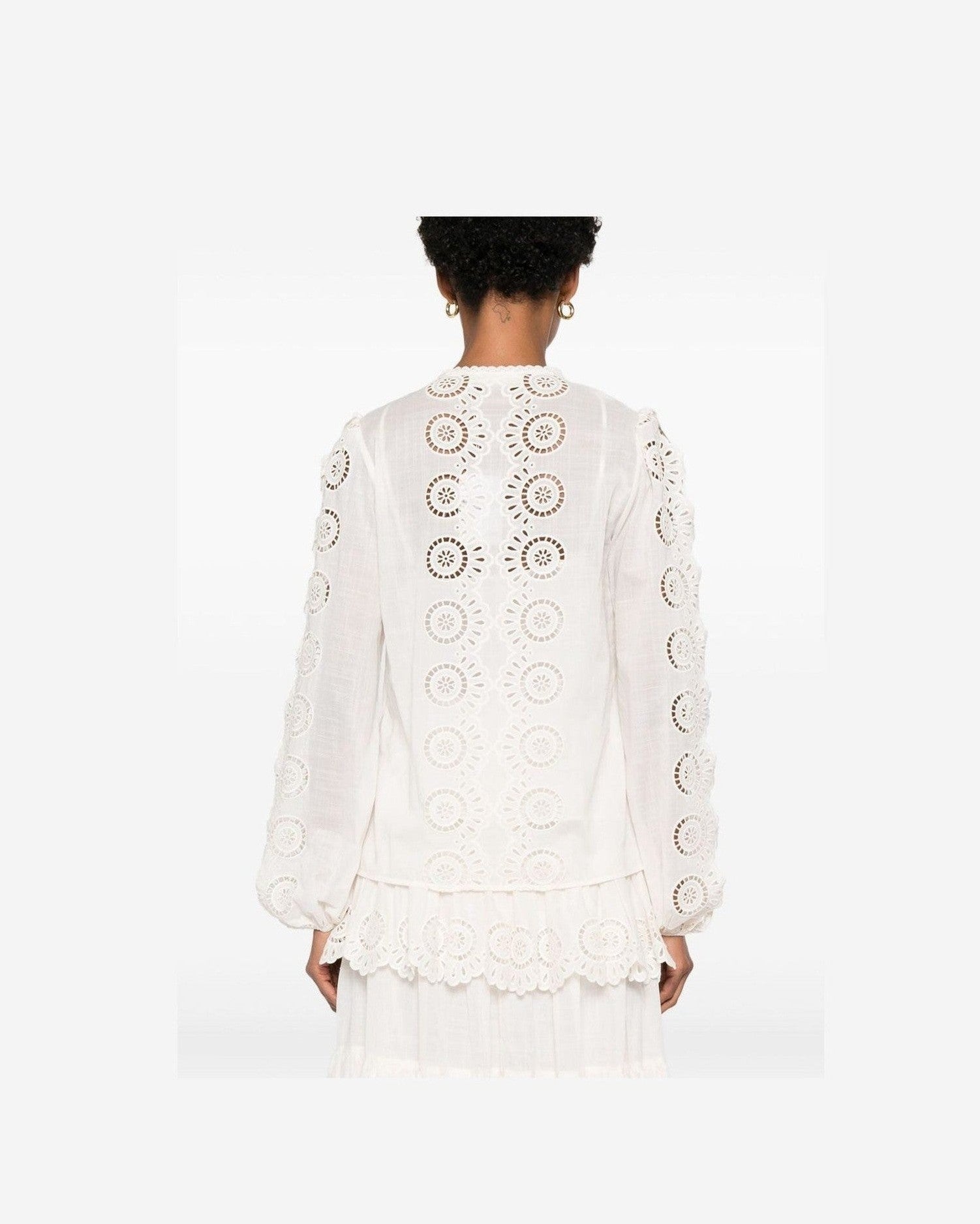 Zimmermann Ivory Shirt Glam Steals