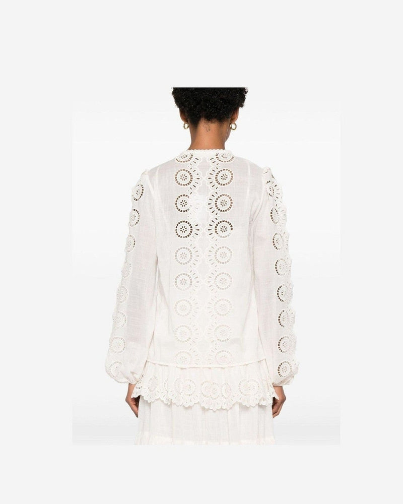 Zimmermann Ivory Shirt Glam Steals