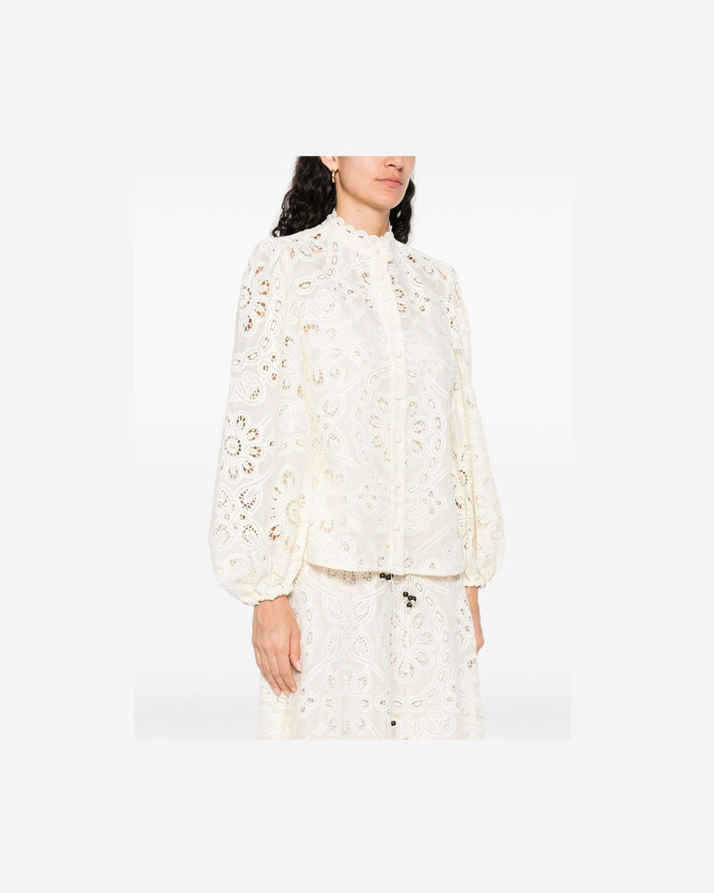 Zimmermann Ivory Shirt Glam Steals