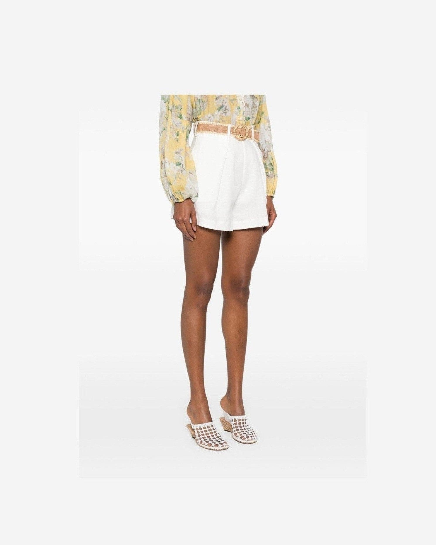 Zimmermann Ivory Shorts Glam Steals