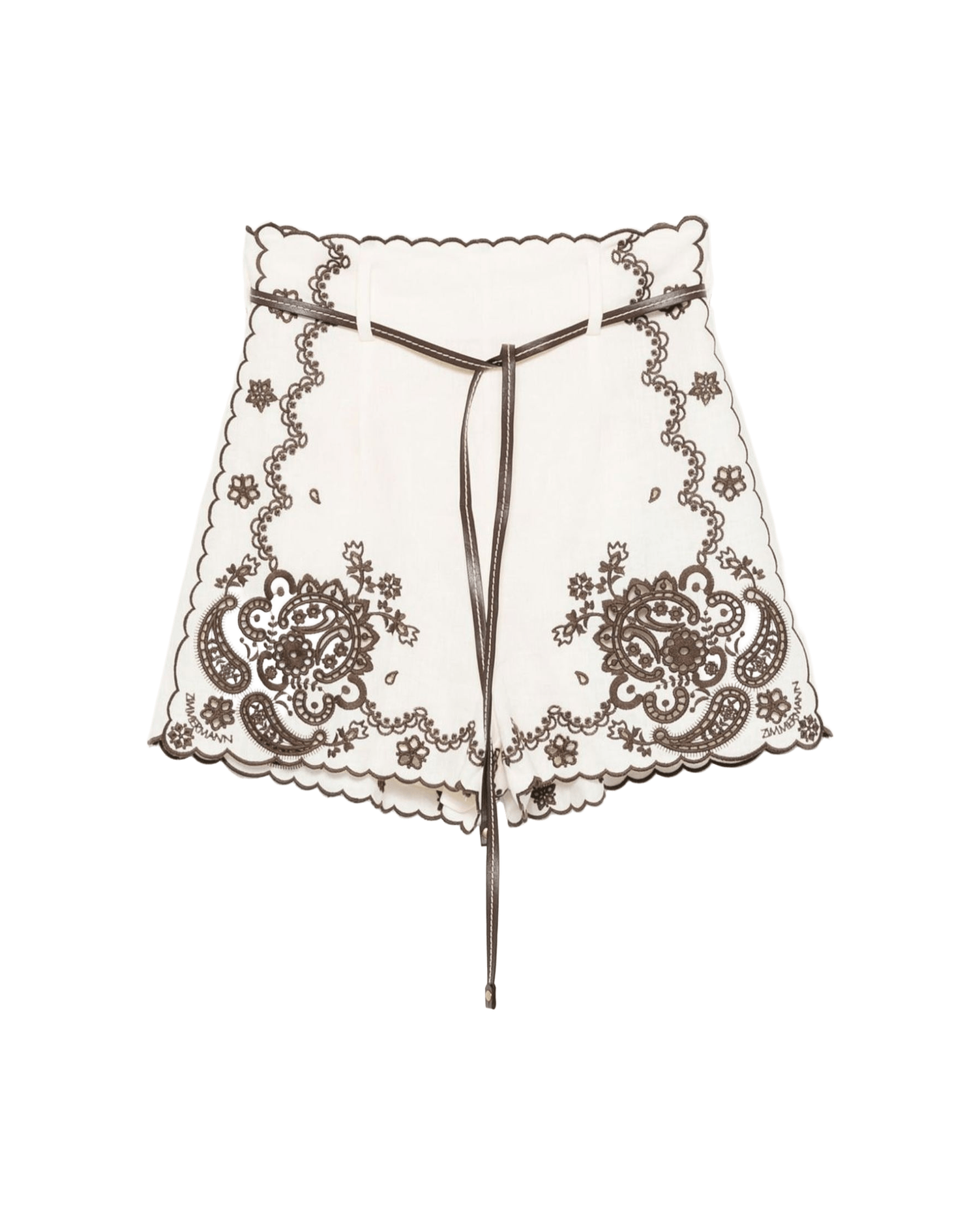 Zimmermann Ivory Shorts Glam Steals