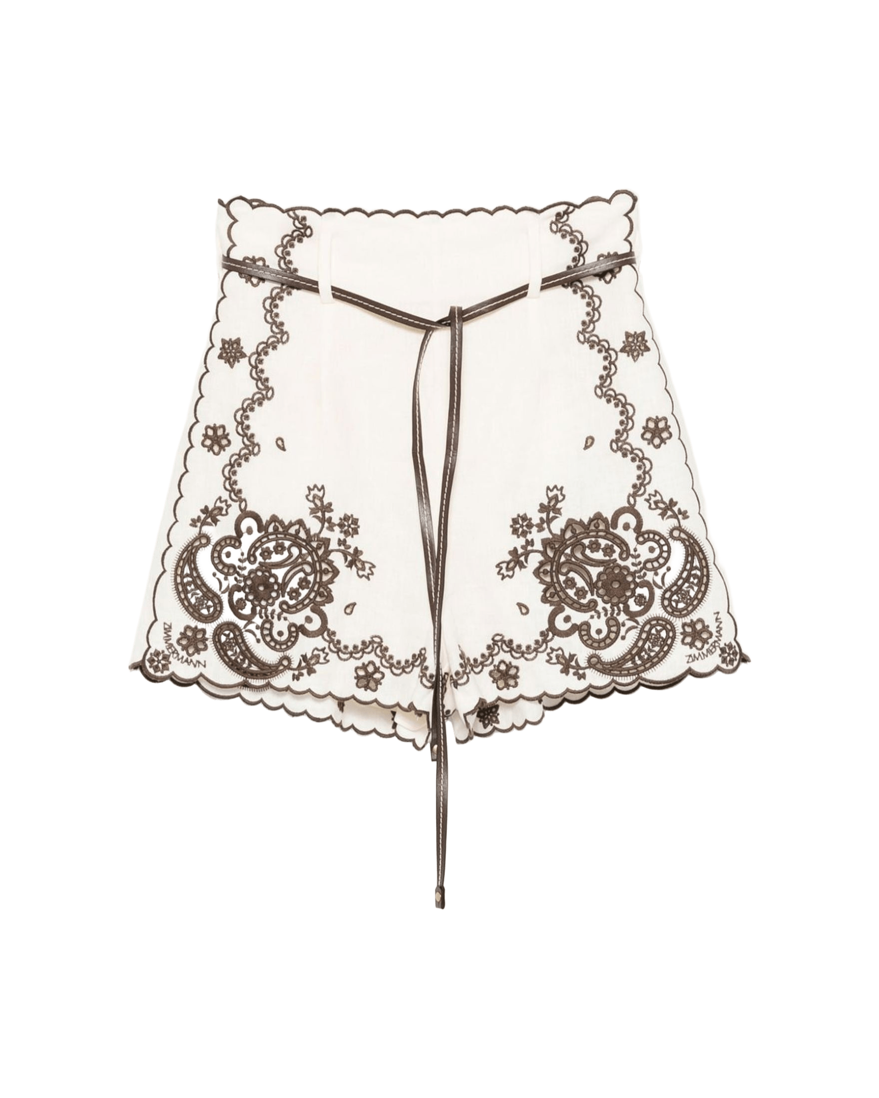 Zimmermann Ivory Shorts Glam Steals