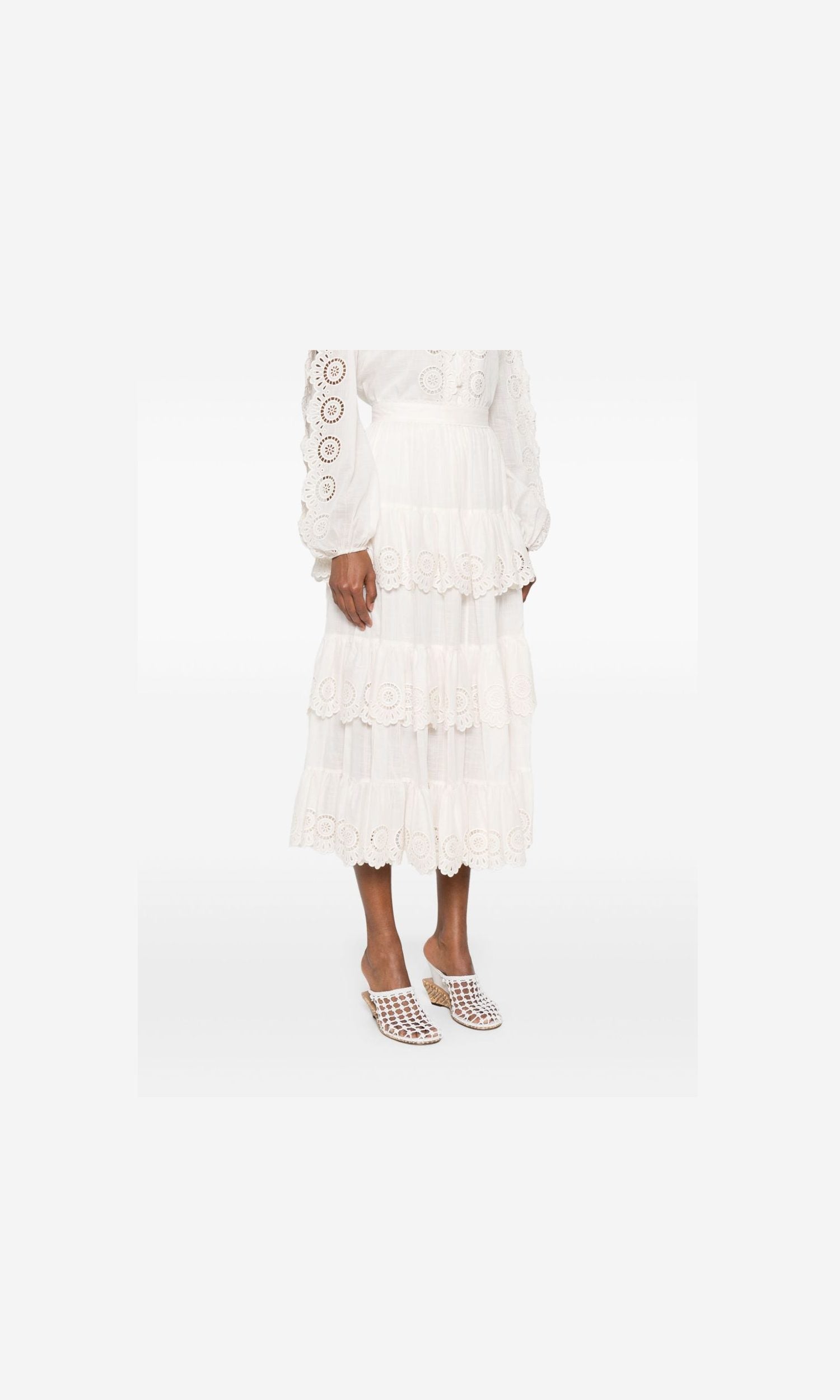 Zimmermann Ivory Skirt Glam Steals