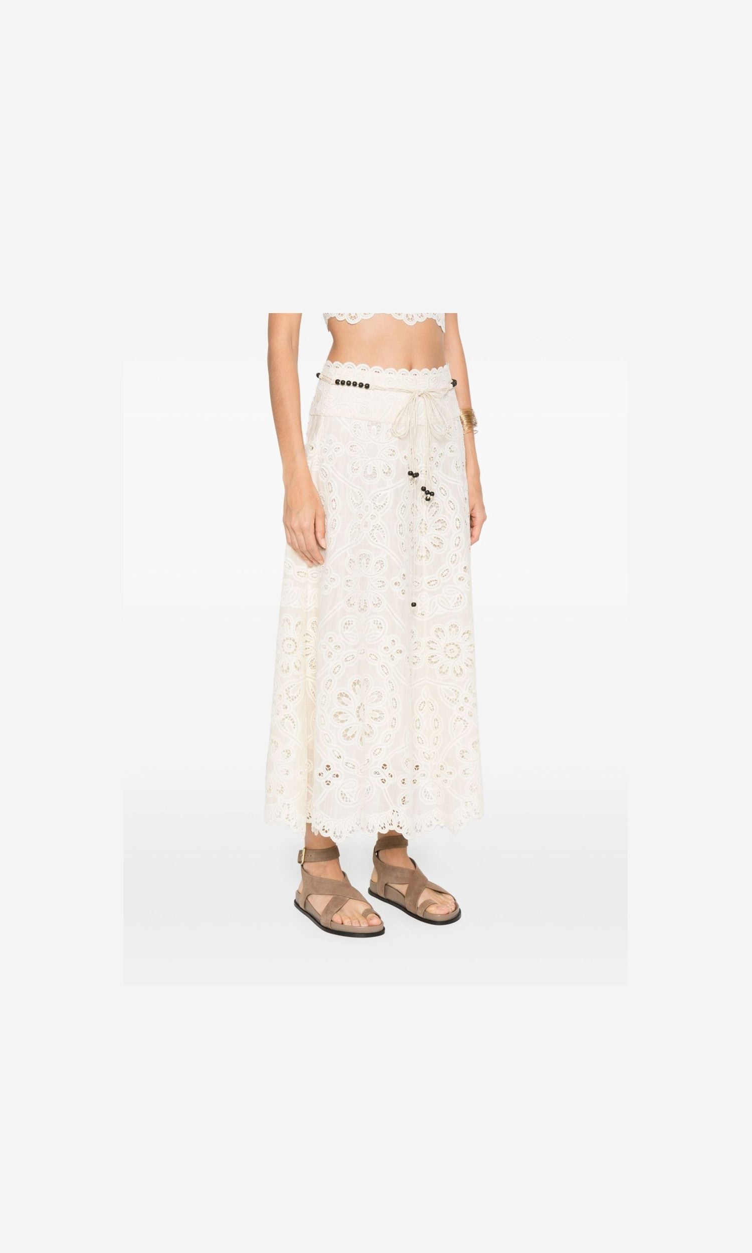 Zimmermann Ivory Skirt Glam Steals