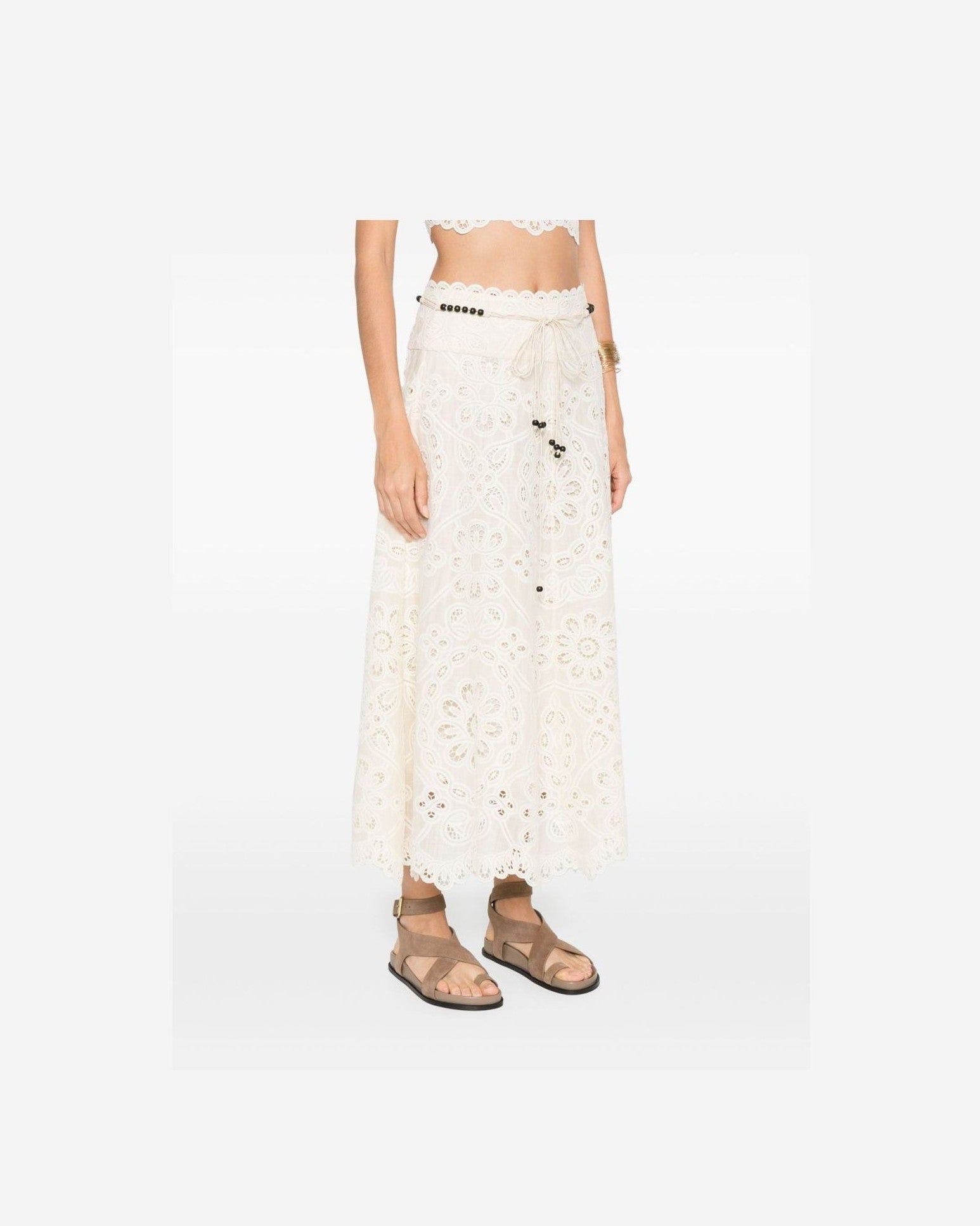 Zimmermann Ivory Skirt Glam Steals