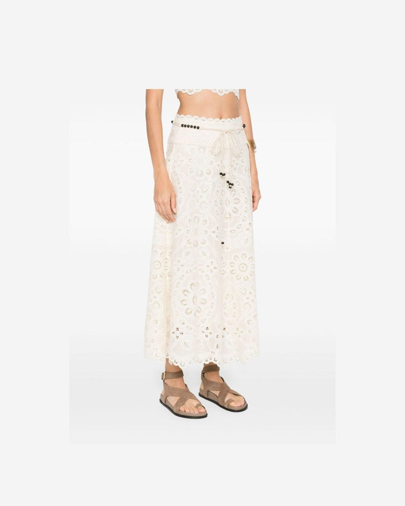 Zimmermann Ivory Skirt Glam Steals