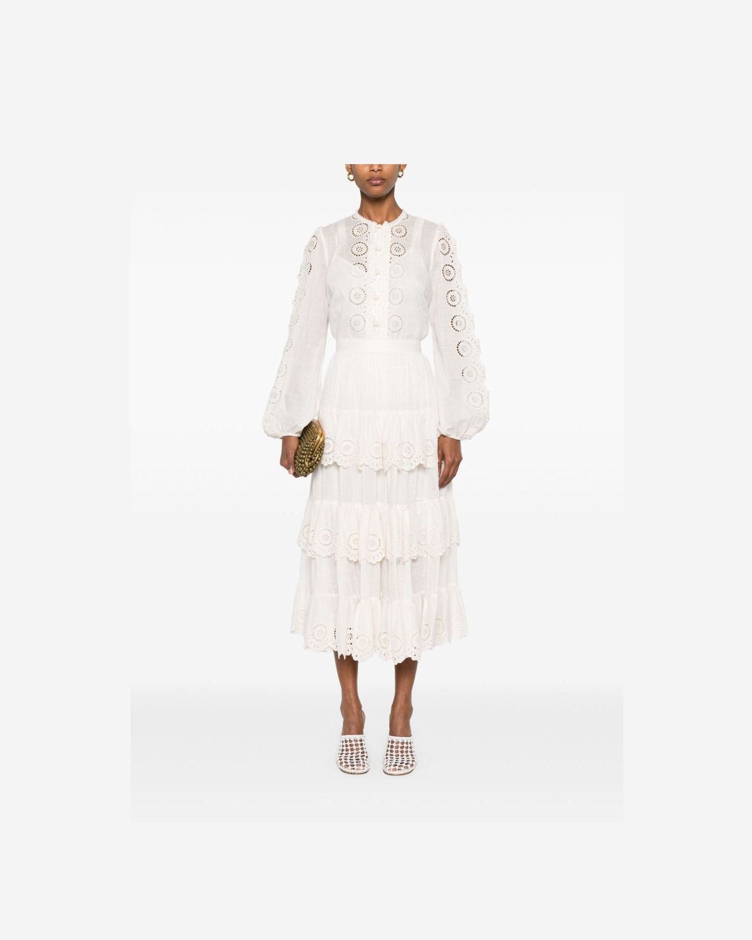 Zimmermann Ivory Skirt Glam Steals