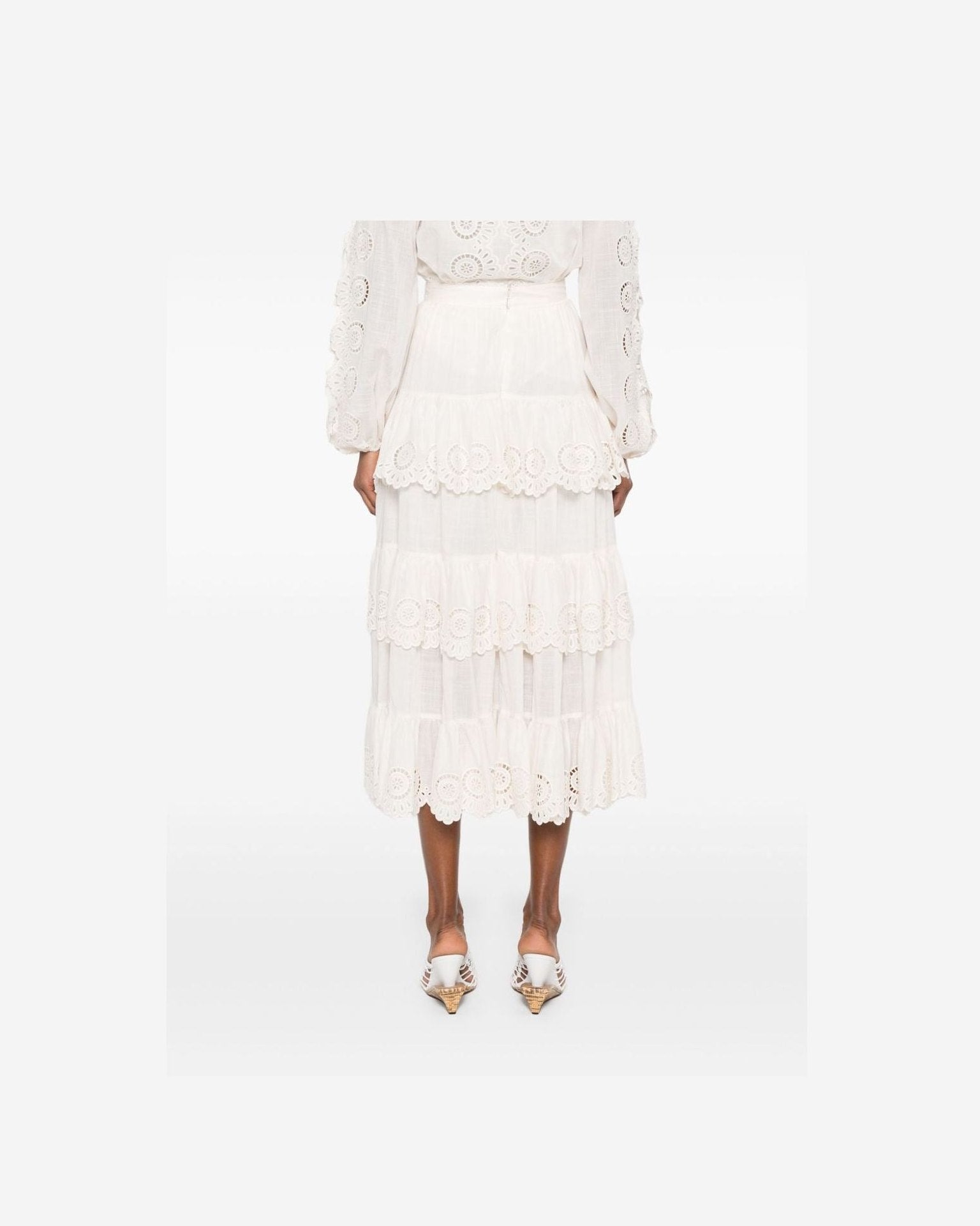 Zimmermann Ivory Skirt Glam Steals