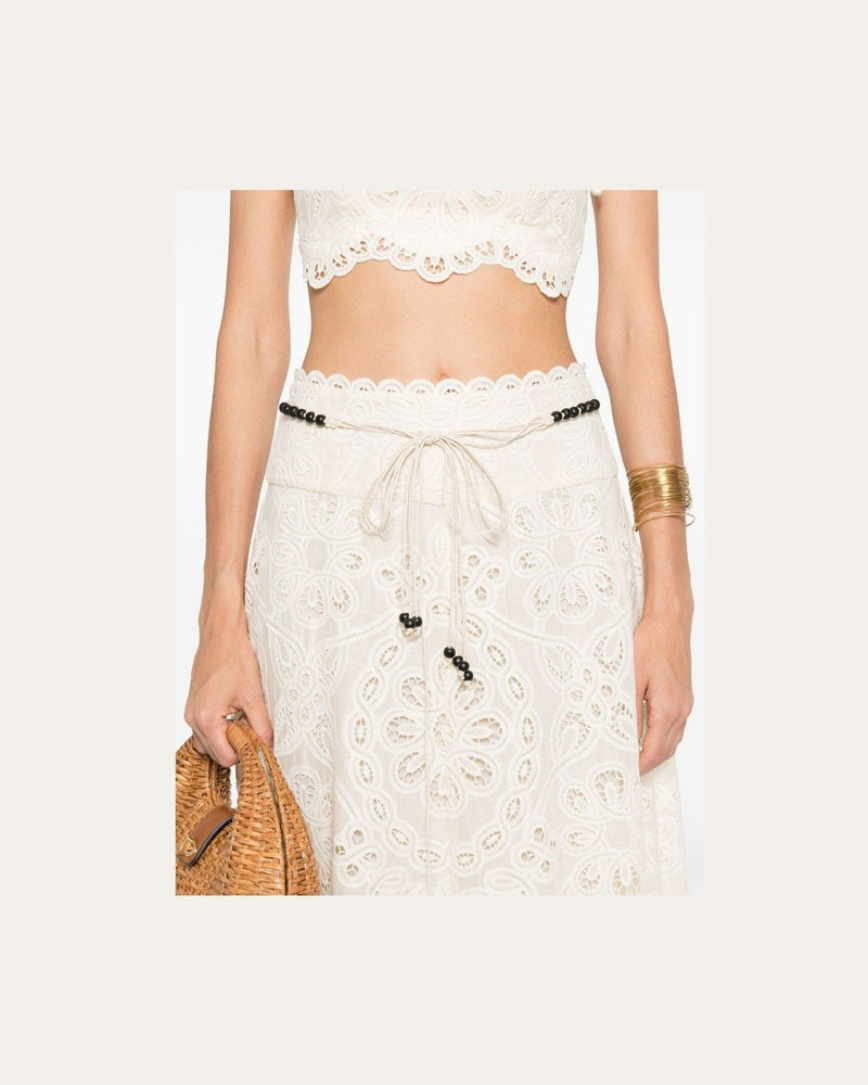 Zimmermann Ivory Skirt Glam Steals