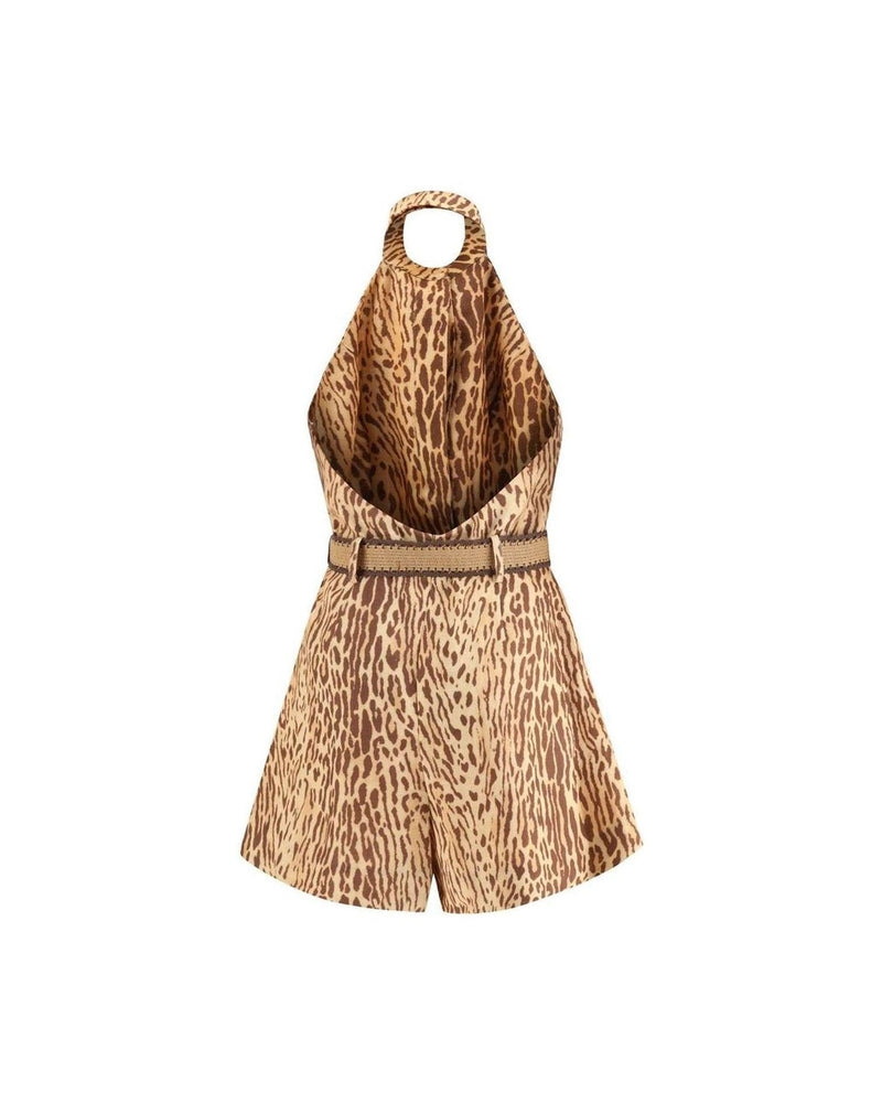 Zimmermann Leopard Short Dress Glam Steals