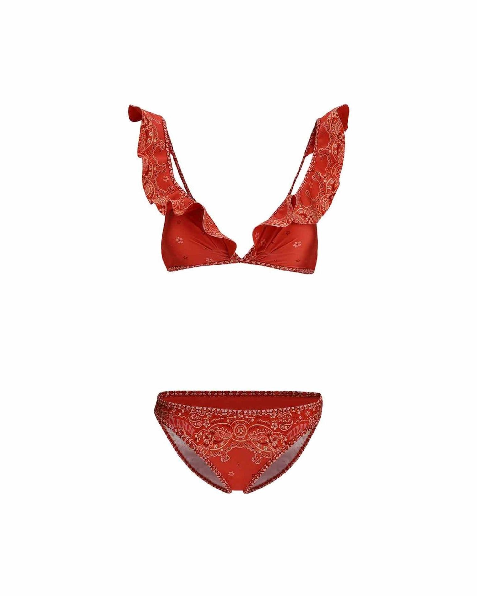 Zimmermann Lucky Frill Swimsuit Glam Steals