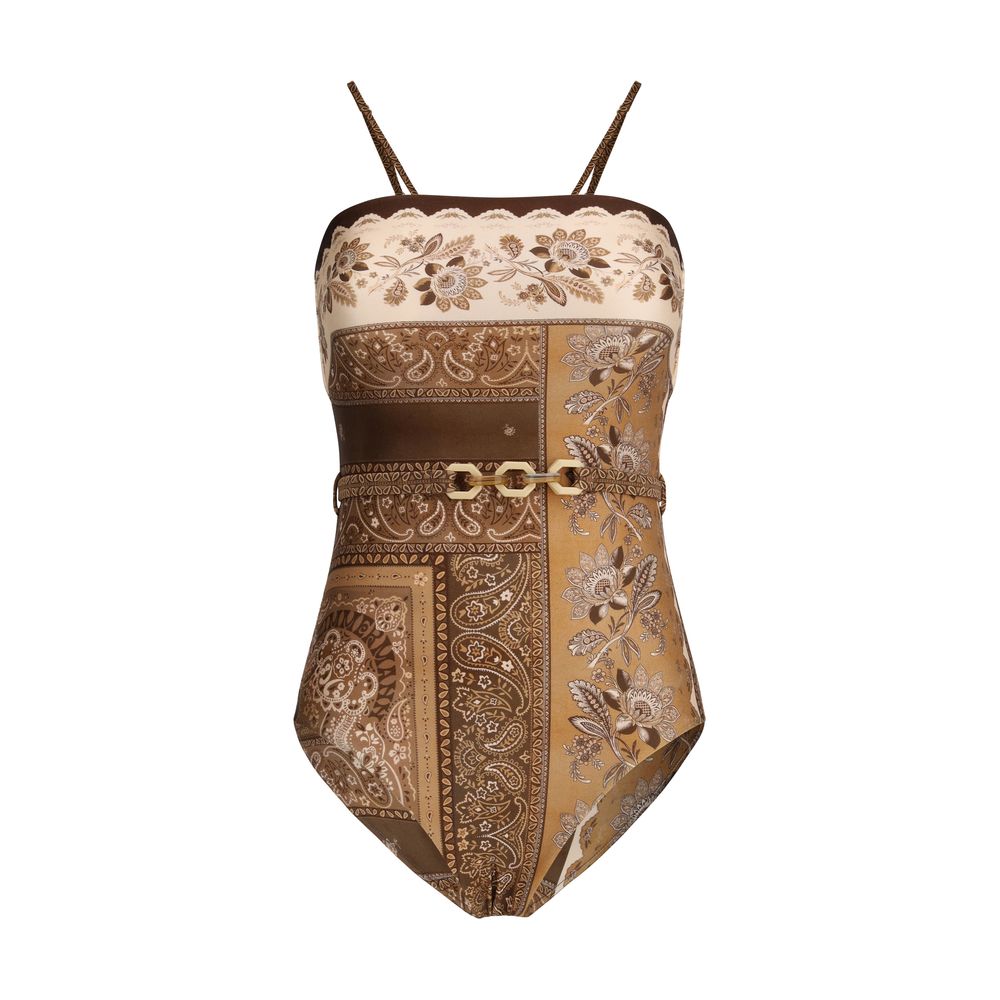Zimmermann Lucky One-Piece Swimsuit Glam Steals