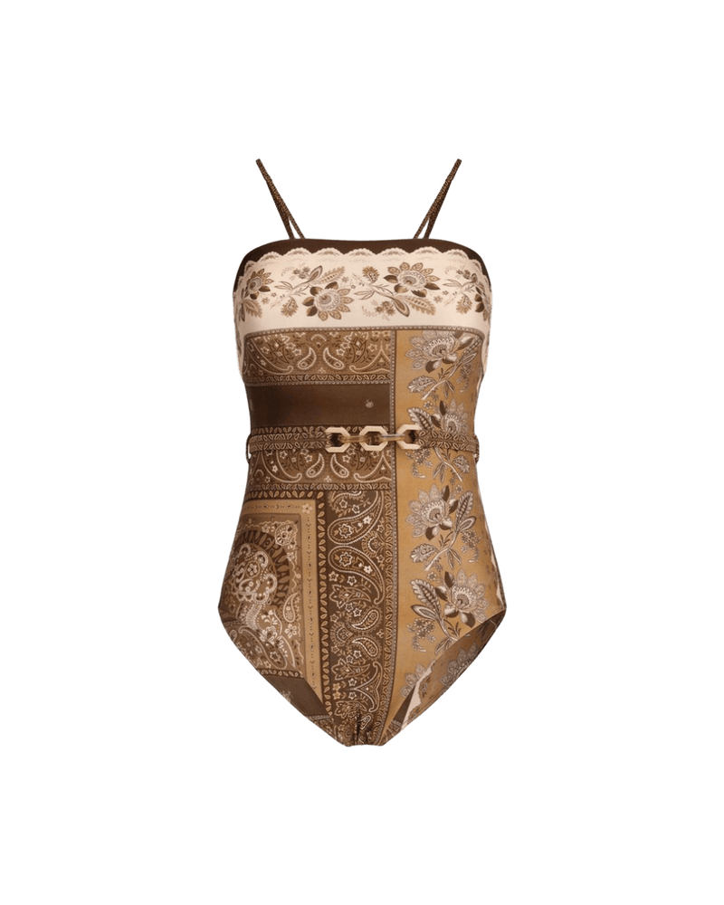 Zimmermann Lucky One-Piece Swimsuit Glam Steals