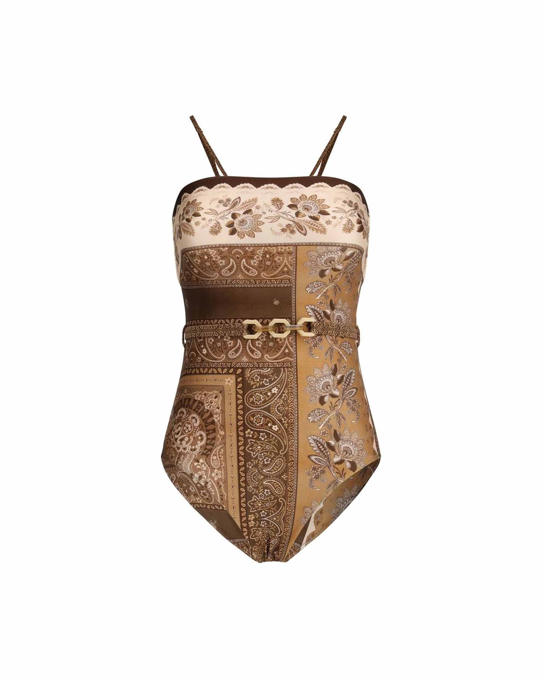 Zimmermann Lucky One-Piece Swimsuit Glam Steals