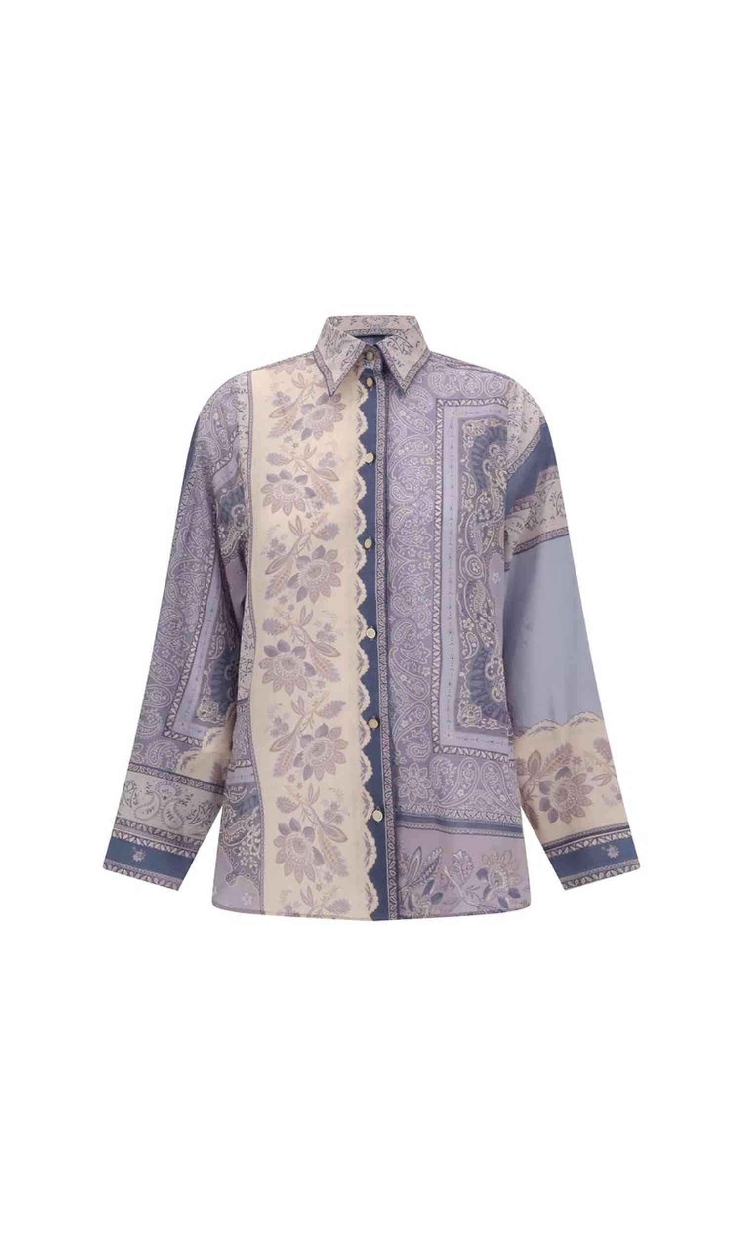 Zimmermann Lucky Relaxed Shirt Glam Steals