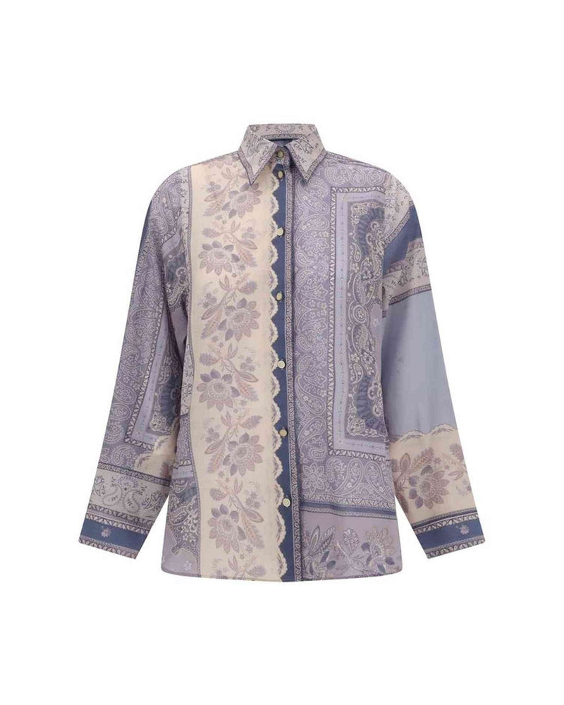 Zimmermann Lucky Relaxed Shirt Glam Steals