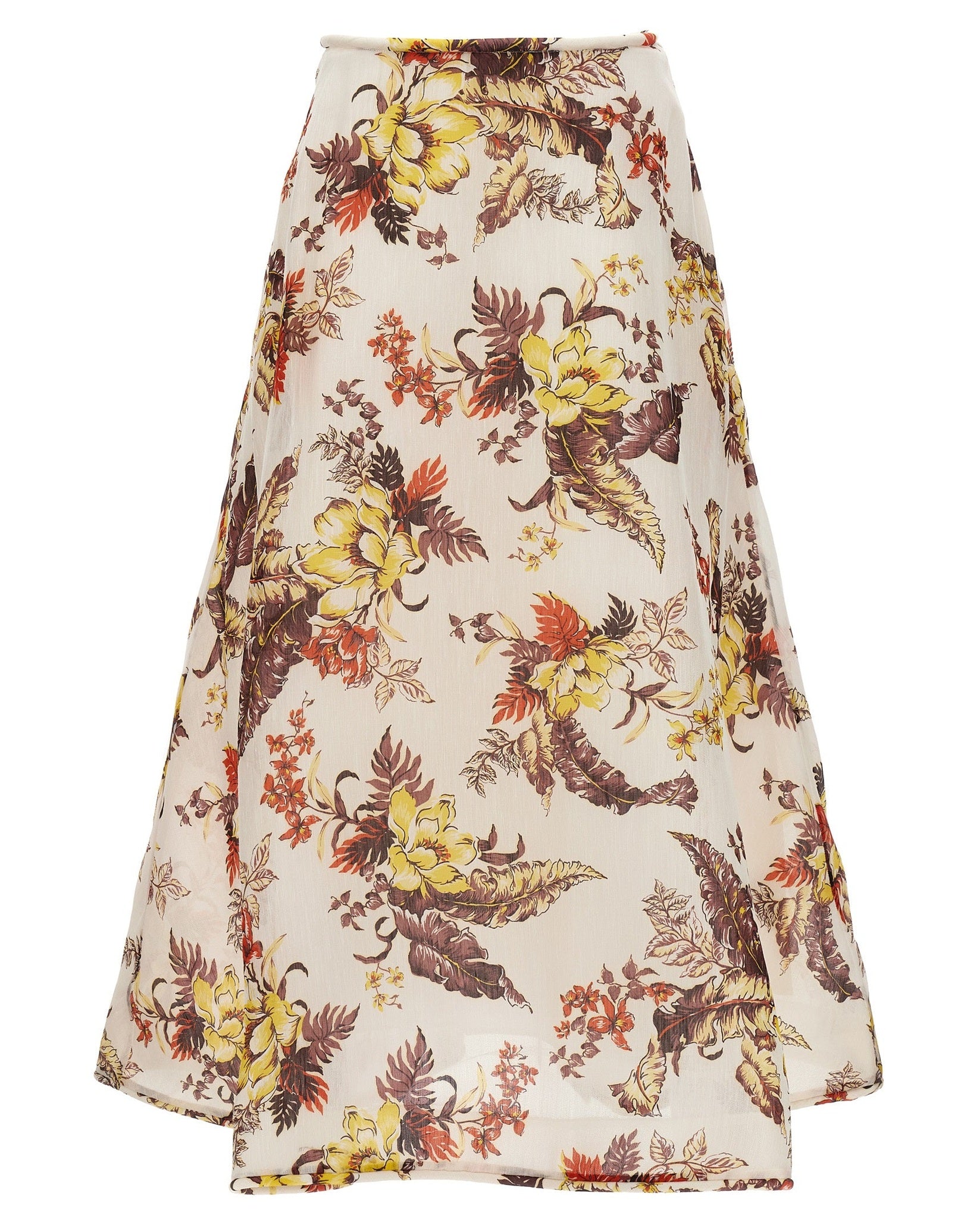 Zimmermann Matchmaker Floral Flare Skirt Glam Steals