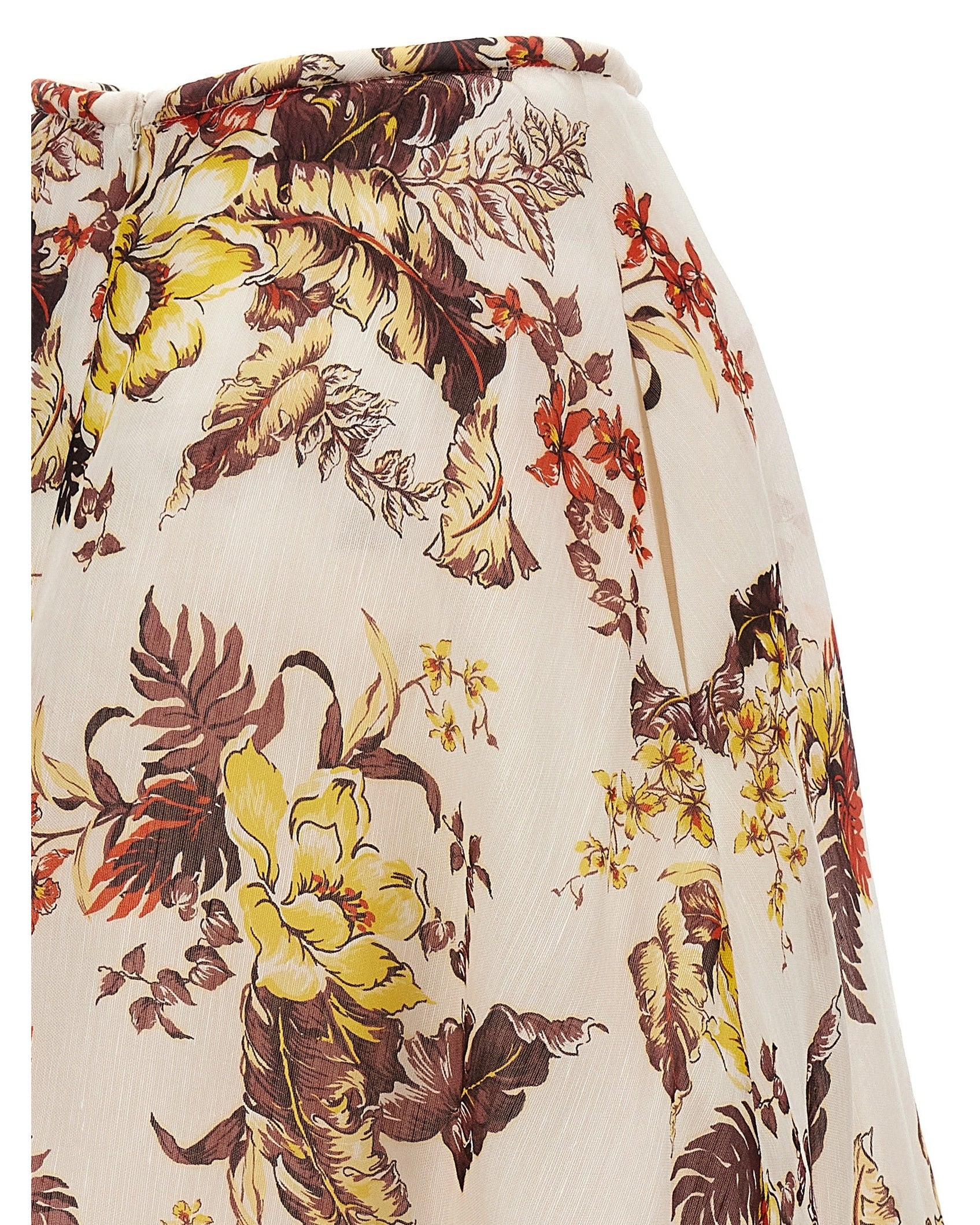 Zimmermann Matchmaker Floral Flare Skirt Glam Steals