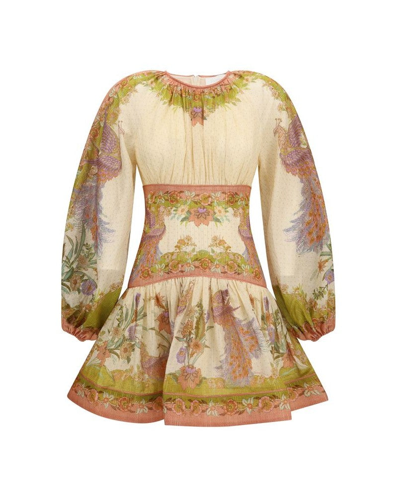 Zimmermann Multicolor Cotton Casual Dress Glam Steals