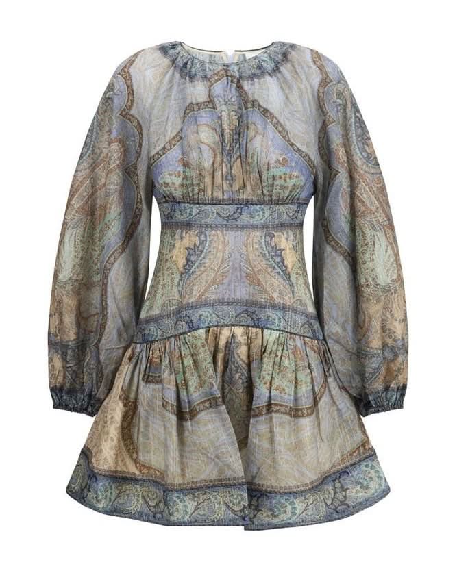 Zimmermann Multicolor Cotton Casual Dress